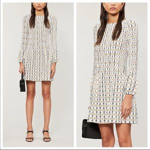 Maje Rockina Graphic Print Dress